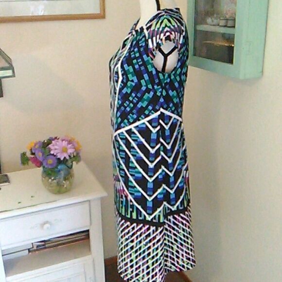 Nine West Amazing Graphic Sheath Arty - Picture 4 of 12